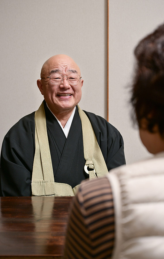 住職と檀家さん